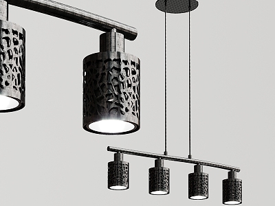 Industrial LOFT Chandelier Iron Chandelier model