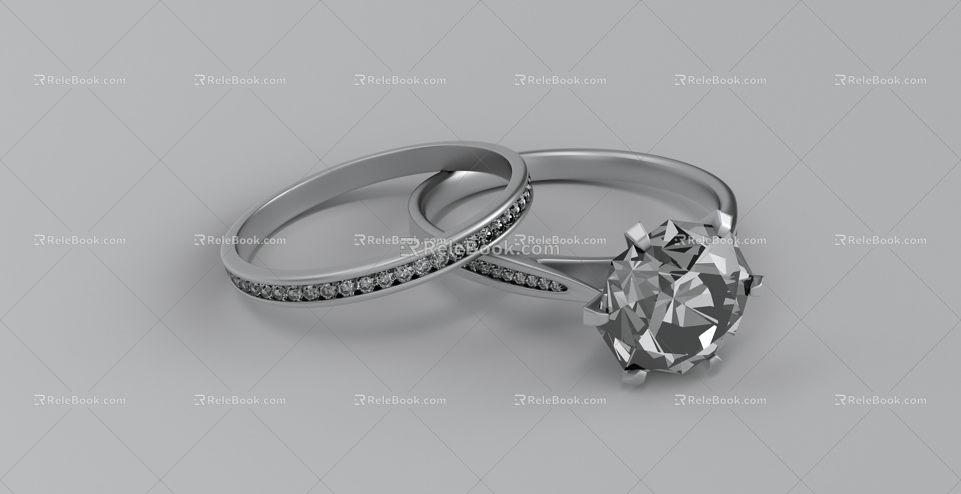 Diamond Ring 3d model