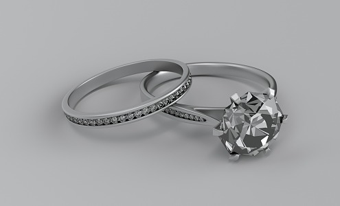 Diamond Ring 3d model