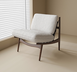 Leisure Chair Single Sofa 3d model