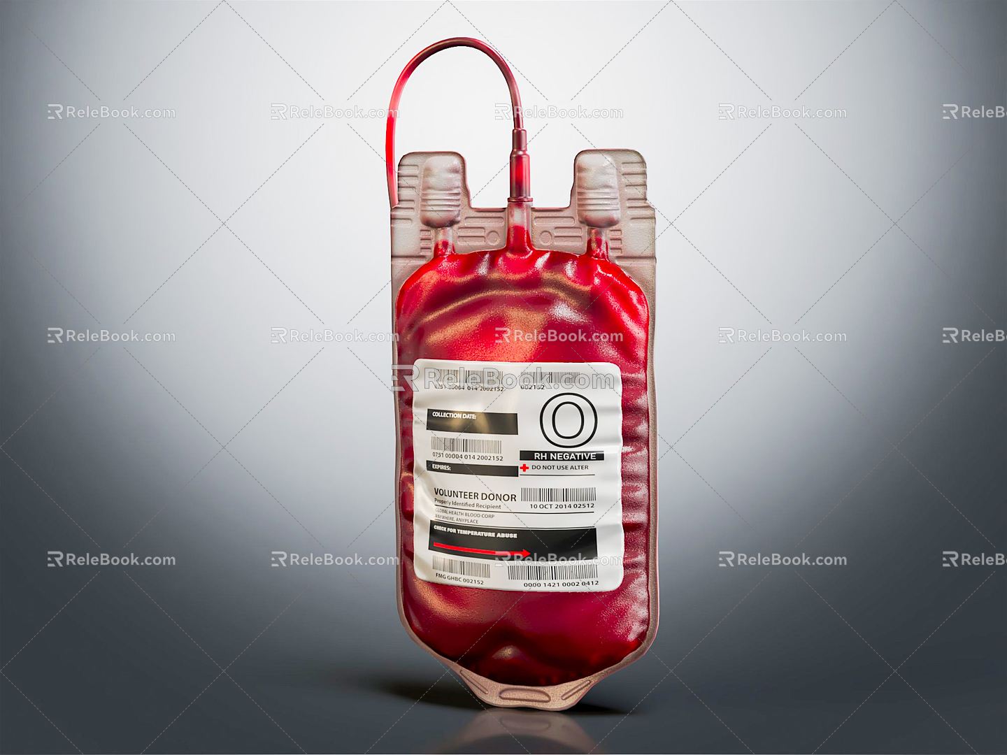 Modern Blood Bag Plasma model