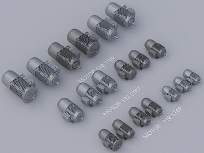 Motor electric motor drive model