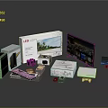 Various Electronic Devices Including LED LCD TV Computer Camera And Gaming Accessories