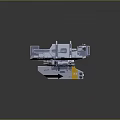 Modern Spaceship Spacecraft Spacecraft 3d model