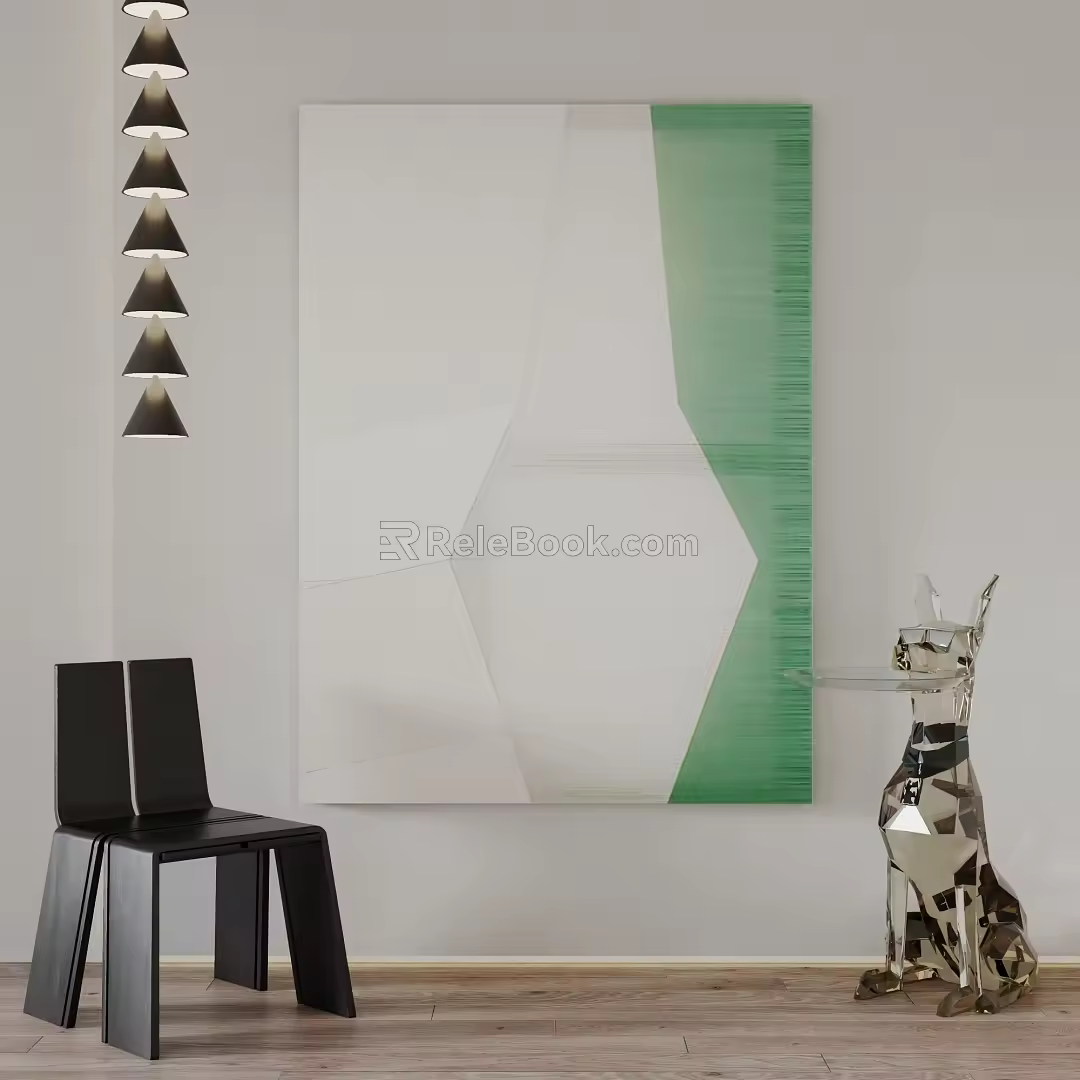 decorative painting 3d model