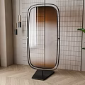 Retro screen partition 3d model