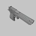 Desert Eagle Pistol 3d model