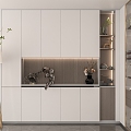 Modern Sideboard Cabinet 3d model