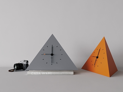 Modern Pyramid Clock model