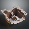 Historic Sites Historic Sites Ruins Castle Fortress Ancient Castle Ancient Ruins Realistic Model 3d model