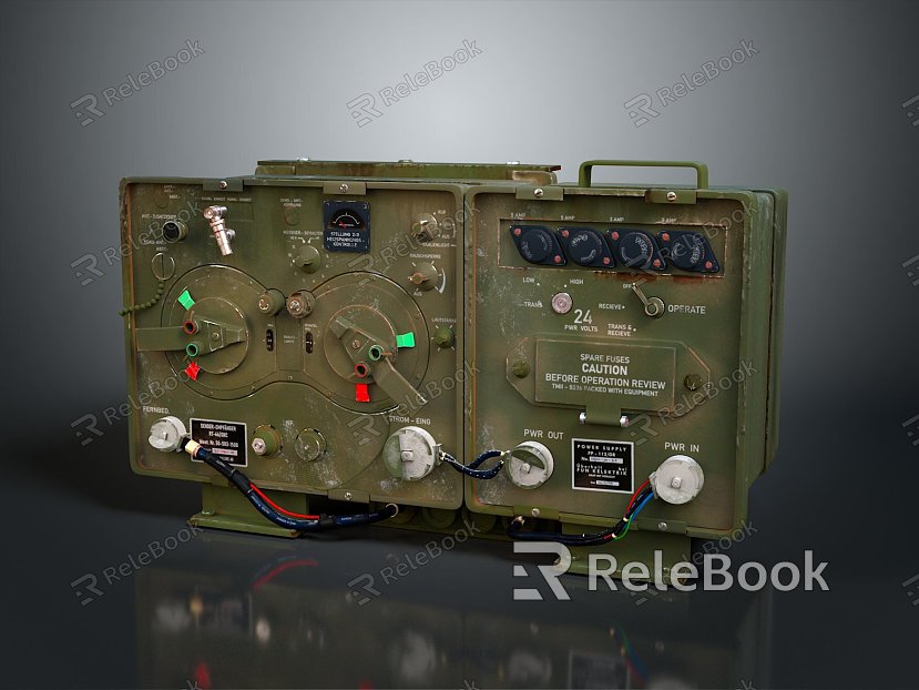 Radio Telephony Military Radio Military Walkie-talkie Military Telephone Military Radio Radio Communication model