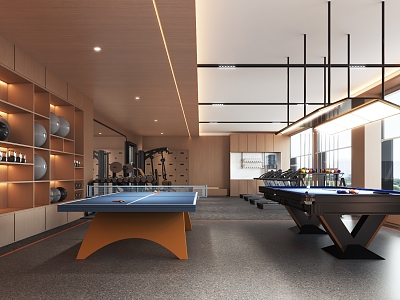 Hotel Gym model