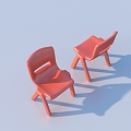 Chair Children's Chair Furniture 3d model