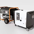 Portable generator Small generator 3d model