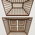 New Chinese Ceiling 3d model