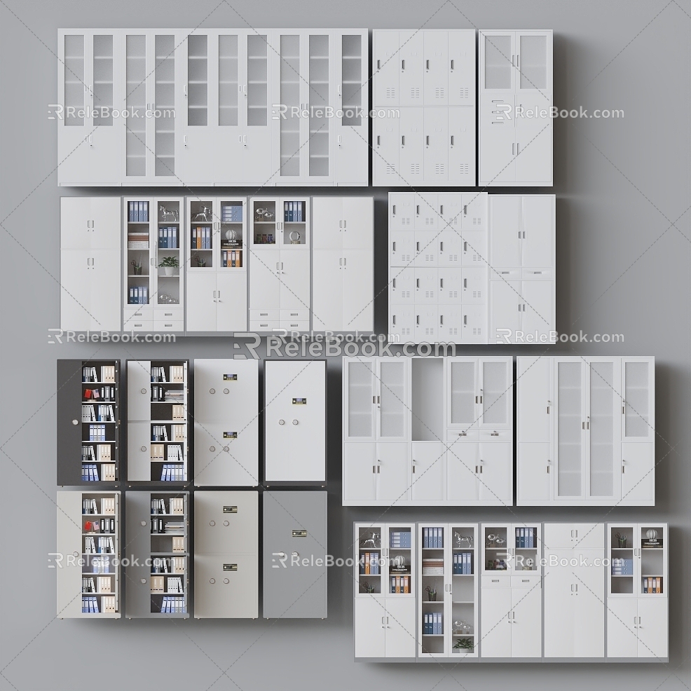 Password File Cabinet Iron Cabinet Vertical Cabinet Office Cabinet 3d model