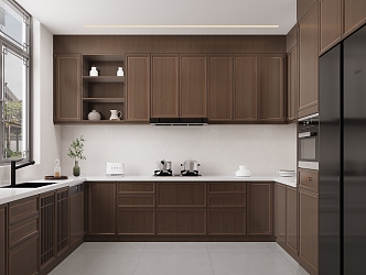 New Chinese Kitchen 3d model