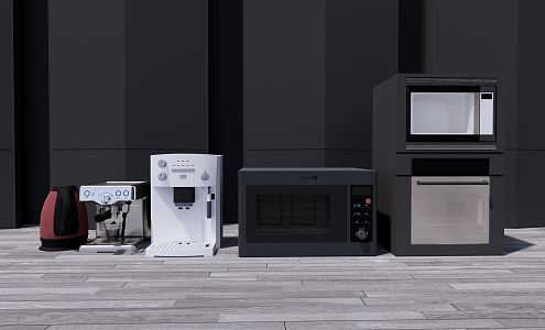 Modern Electrical Appliances 3d model