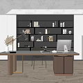 Modern study 3d model