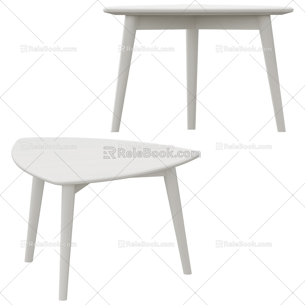 Stolab coffee table side table 3d model