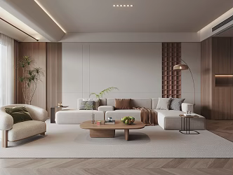 The Silent Living Room 3d model