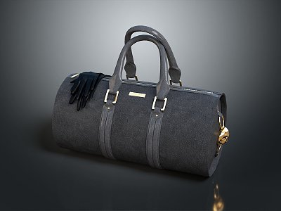 Travel Bag Travel Bag Satchel Bag Collar Bag Leather Bag Cloth Bag Canvas Bag Realistic 3d model