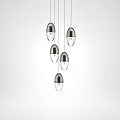 Various Modern Pendant Light Designs With Unique Shapes And Stylish Styles 3d model