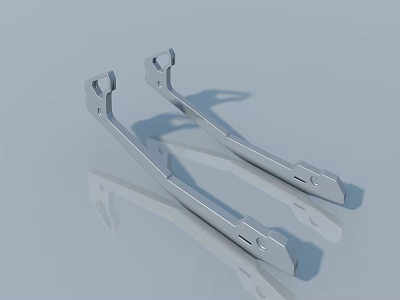 Hardware components 3d model