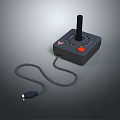 Modern Gamepad Wireless Gamepad Game Console Accessories Handle 3d model