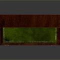 Antique Wooden Writing Desk With Green Leather Top And Multiple Drawers Compartments