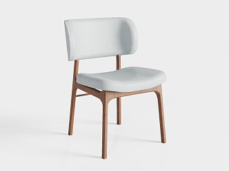 Legffato Dining Chair Single Chair 3d model