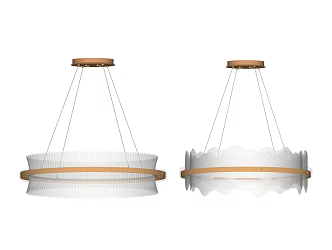 Light Luxury Chandelier Combination Living Room Chandelier 3d model