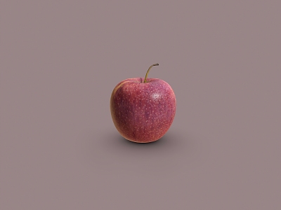 fruit apple 3d model