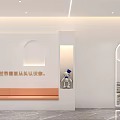 Modern Minimalist Beauty Hair Salon Storefront Design With Soft Ambient Lighting And Glass Entrance