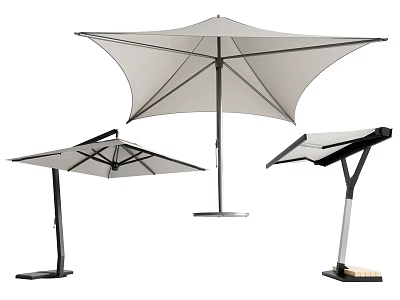 Modern Outdoor Canopy with Stylish Design and Sturdy Frame for Patio Sun Protection 3d model