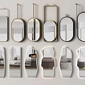 Stylish Decorative Wall Mirrors With Various Shapes And Modern Designs For Home Decor