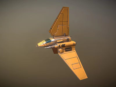 Modern spaceships Sci-fi spaceships Spacecraft 3d model