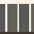 Modern Double Door Wardrobe Panels In Various Neutral Color Tones