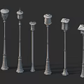 Diverse Outdoor Lights Featuring Various Street Lamp Designs For Outdoor Areas