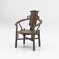Intricate Traditional Wooden Armchairs Featuring Ornate Carvings And Classic Design Styles