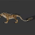 Mythical Winged Tiger Creature With Feathered Wings And Golden Fur Details