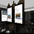 Modern Sales Center Exterior Design Of JINMAO PALACE With Glass Facade And Display Area