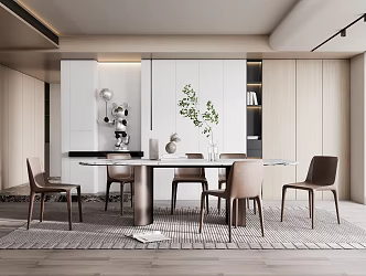 Modern Restaurant 3d model
