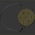 Small Animal Enclosure With Metal Grid Design And Hanging Chain Feature