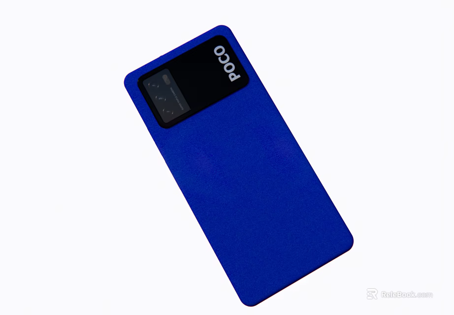 iQOO Mobile Phone With Blue Back And Rear Camera Module Design 3d model 