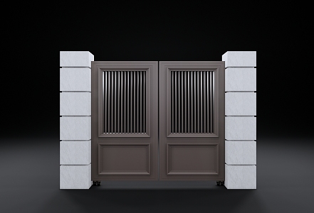 Outdoor Gate 3d model