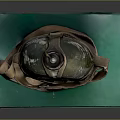 Kettle Military Kettle Bucket Pot Container Realistic 3d model