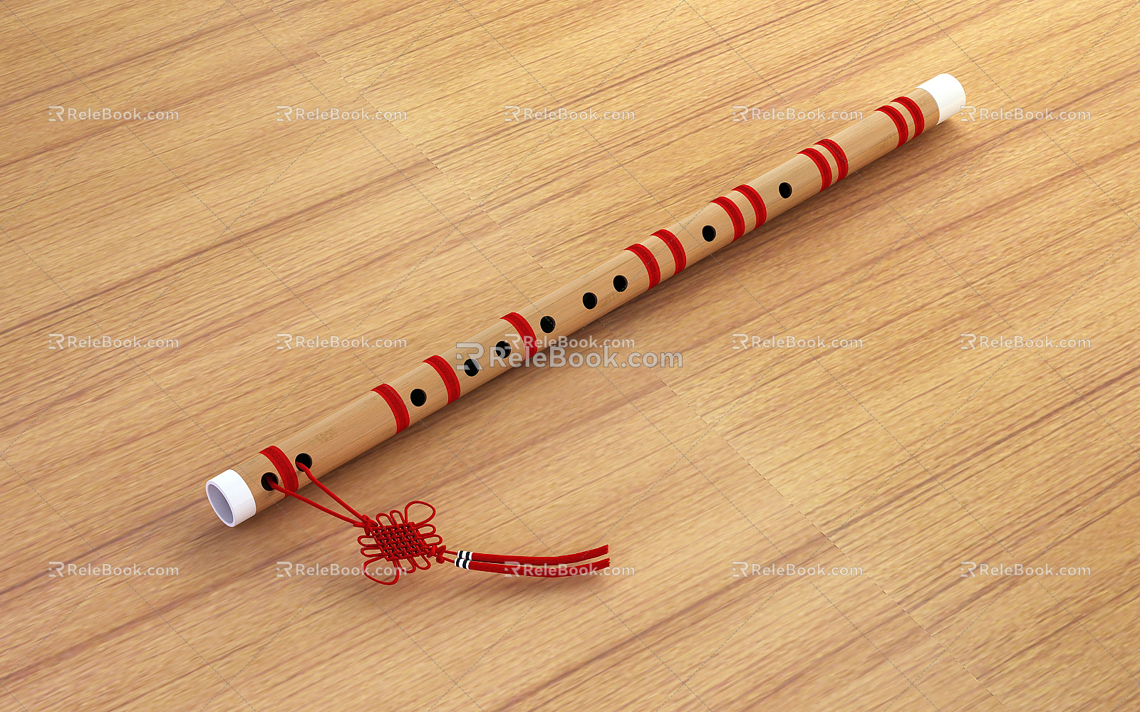 New Chinese style flute 3d model