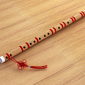 New Chinese style flute 3d model