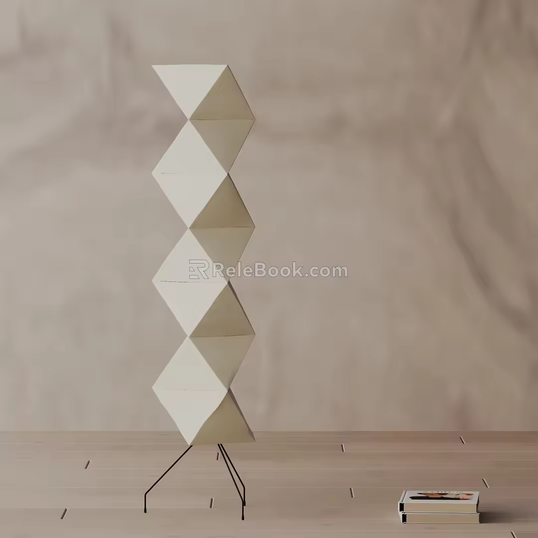 Modern floor lamp 3d model